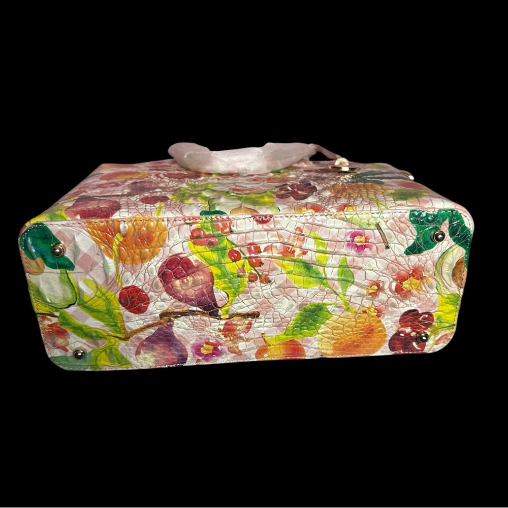 Brahmin Large Duxbury Satchel in “Fruit Salad Melbourne” - Picture 4 of 6